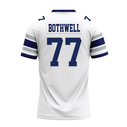 Rice - NCAA Football : Ian Bothwell - White Premium Football Jersey-1