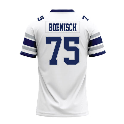 Rice - NCAA Football : Blake Boenisch - White Premium Football Jersey-1