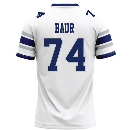 Rice - NCAA Football : Brad Baur - White Football Jersey