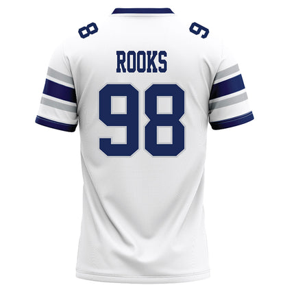 Rice - NCAA Football : Robert Rooks - White Football Jersey-1