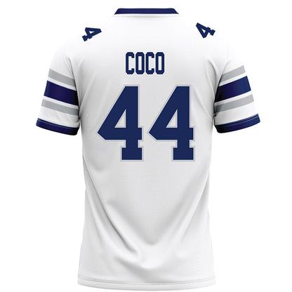 Rice - NCAA Football : Coleman Coco - White Football Jersey