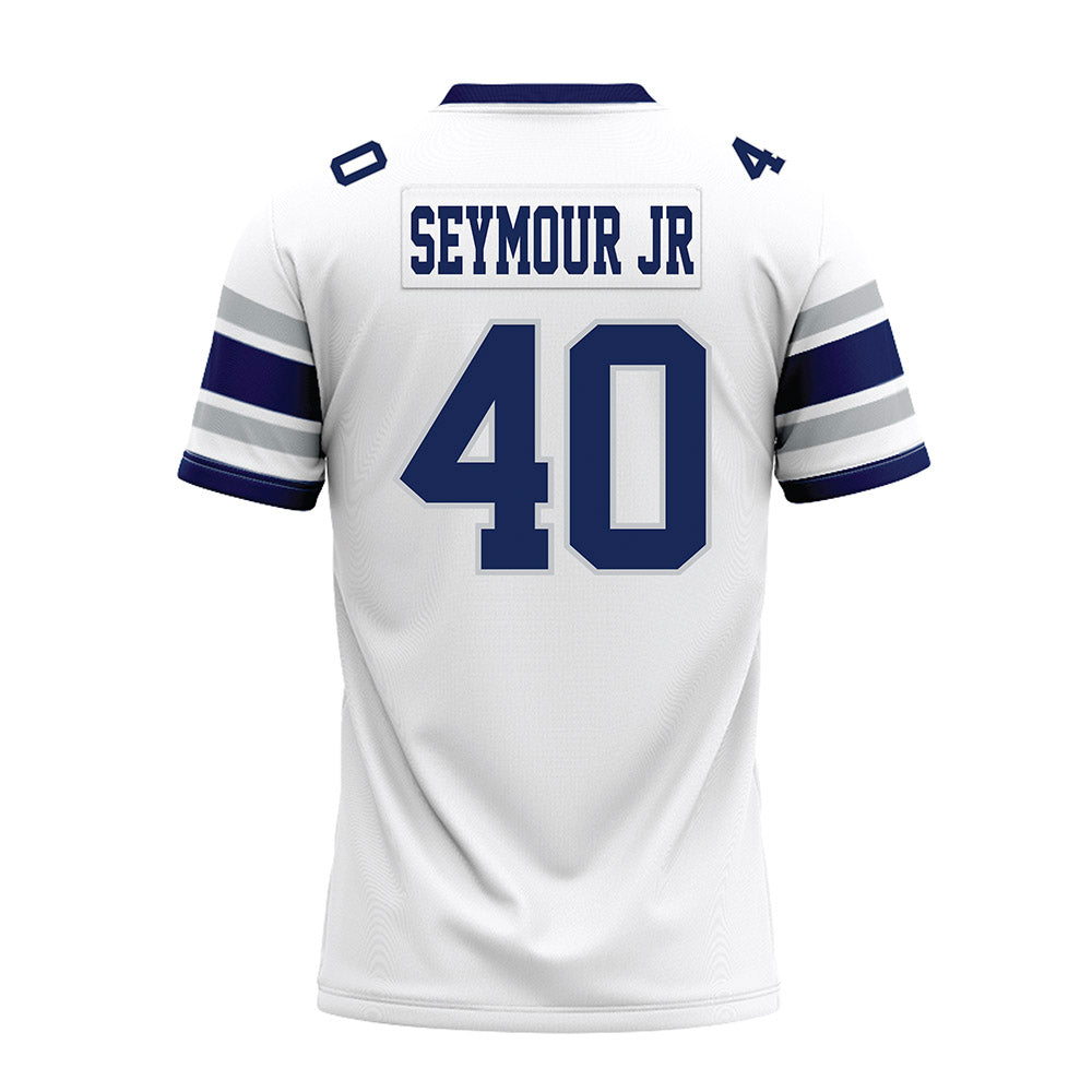 Rice - NCAA Football : Kenneth Seymour Jr - White Premium Football Jersey