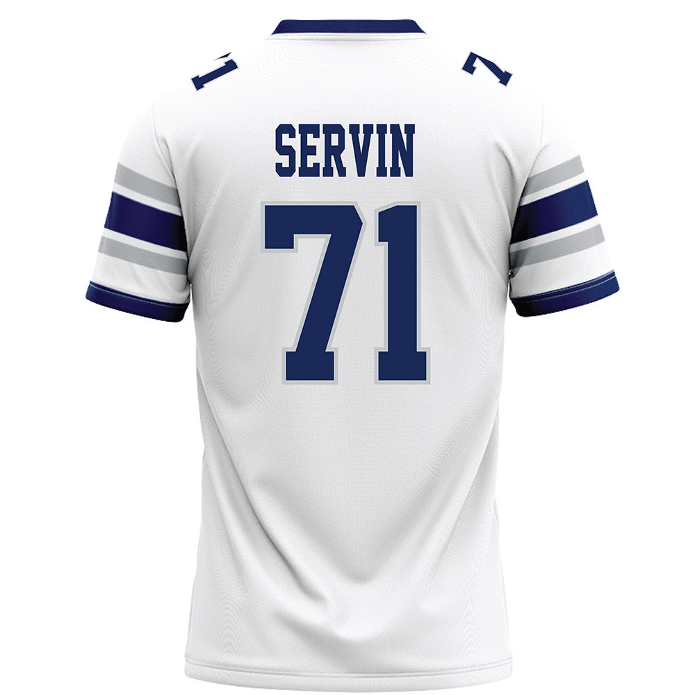 Rice - NCAA Football : Clay Servin - White Football Jersey