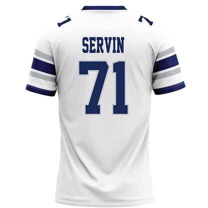 Rice - NCAA Football : Clay Servin - White Football Jersey