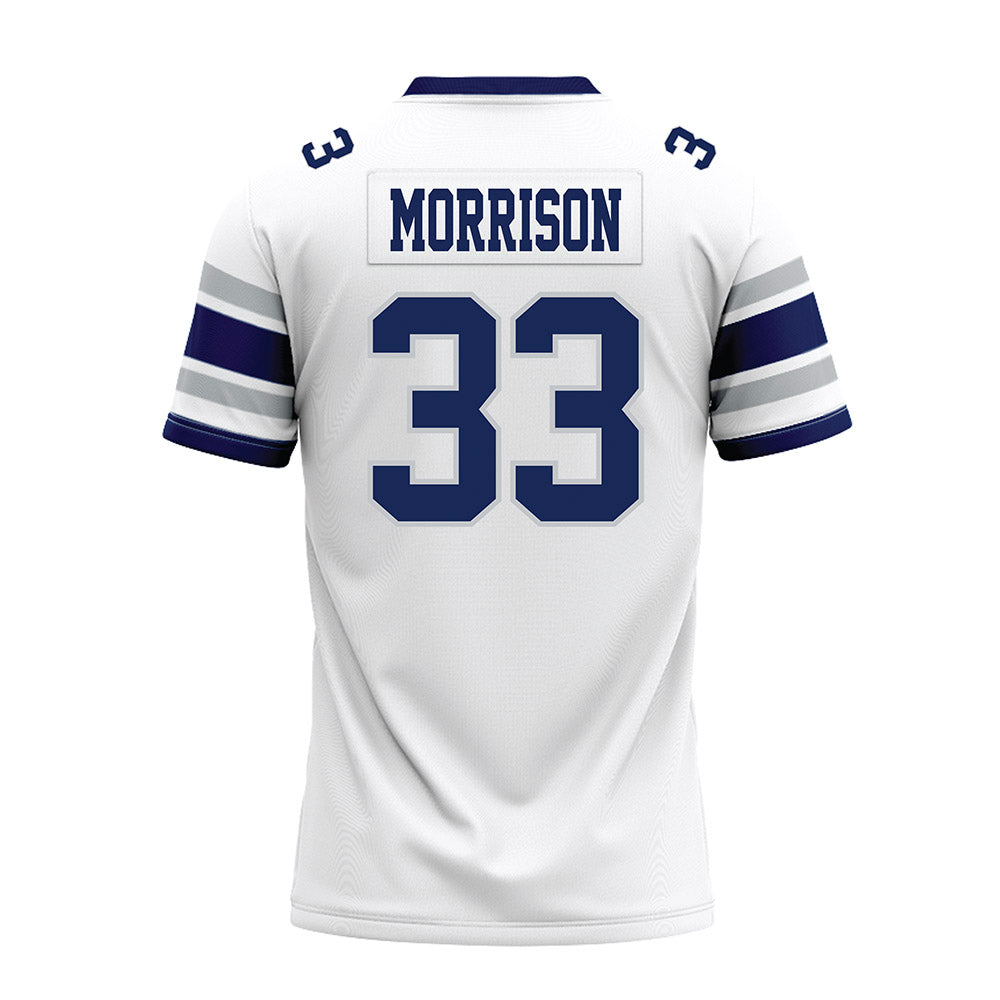 Rice - NCAA Football : Myron Morrison - White Premium Football Jersey