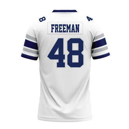 Rice - NCAA Football : Wyatt Freeman - White Premium Football Jersey