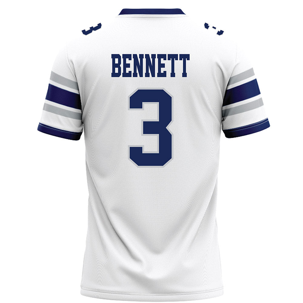 Rice - NCAA Football : Coleman Bennett - White Football Jersey