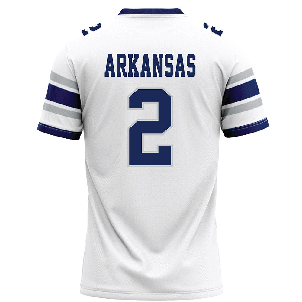 Rice - NCAA Football : DJ Arkansas - White Football Jersey