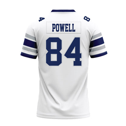 Rice - NCAA Football : Ethan Powell - White Premium Football Jersey