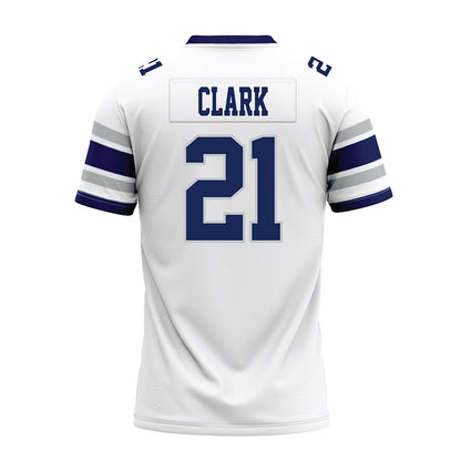 Rice - NCAA Football : Jamarion Clark - White Premium Football Jersey-1