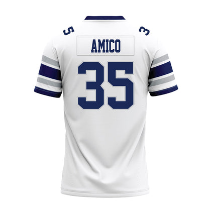 Rice - NCAA Football : Michael Amico - White Premium Football Jersey