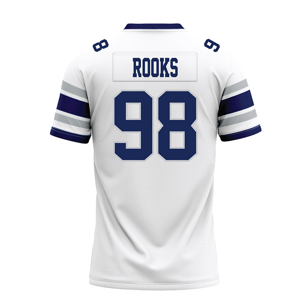 Rice - NCAA Football : Robert Rooks - White Premium Football Jersey-1
