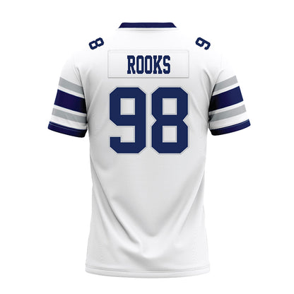 Rice - NCAA Football : Robert Rooks - White Premium Football Jersey-1