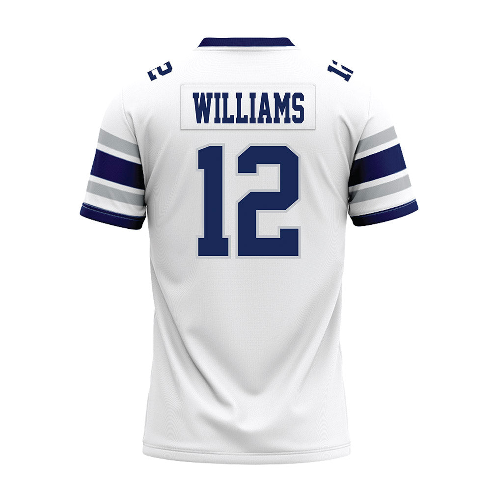 Rice - NCAA Football : Joshua Williams - White Premium Football Jersey