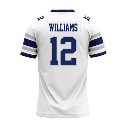 Rice - NCAA Football : Joshua Williams - White Premium Football Jersey