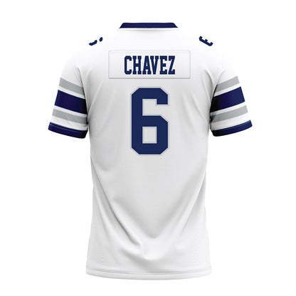 Rice - NCAA Football : Jo Chavez - White Premium Football Jersey-1