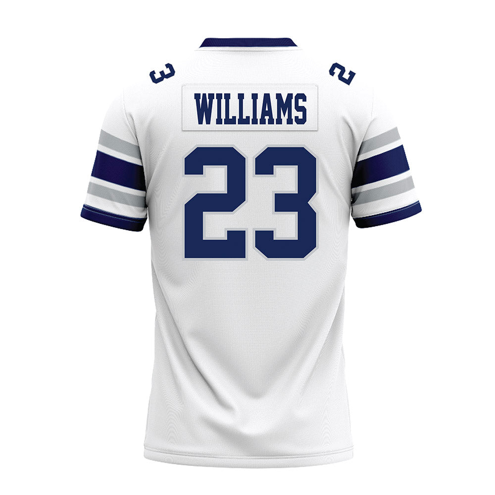 Rice - NCAA Football : Jeremiah Williams - White Premium Football Jersey