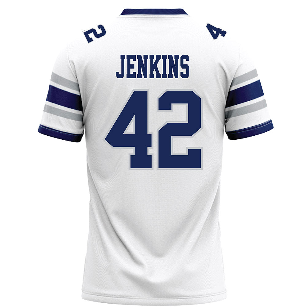 Rice - NCAA Football : DeReyon Jenkins - White Football Jersey-1