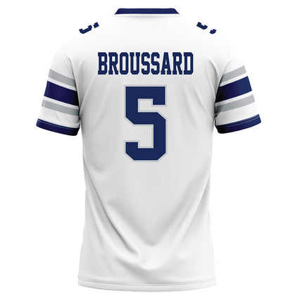 Rice - NCAA Football : Ari Broussard - White Football Jersey