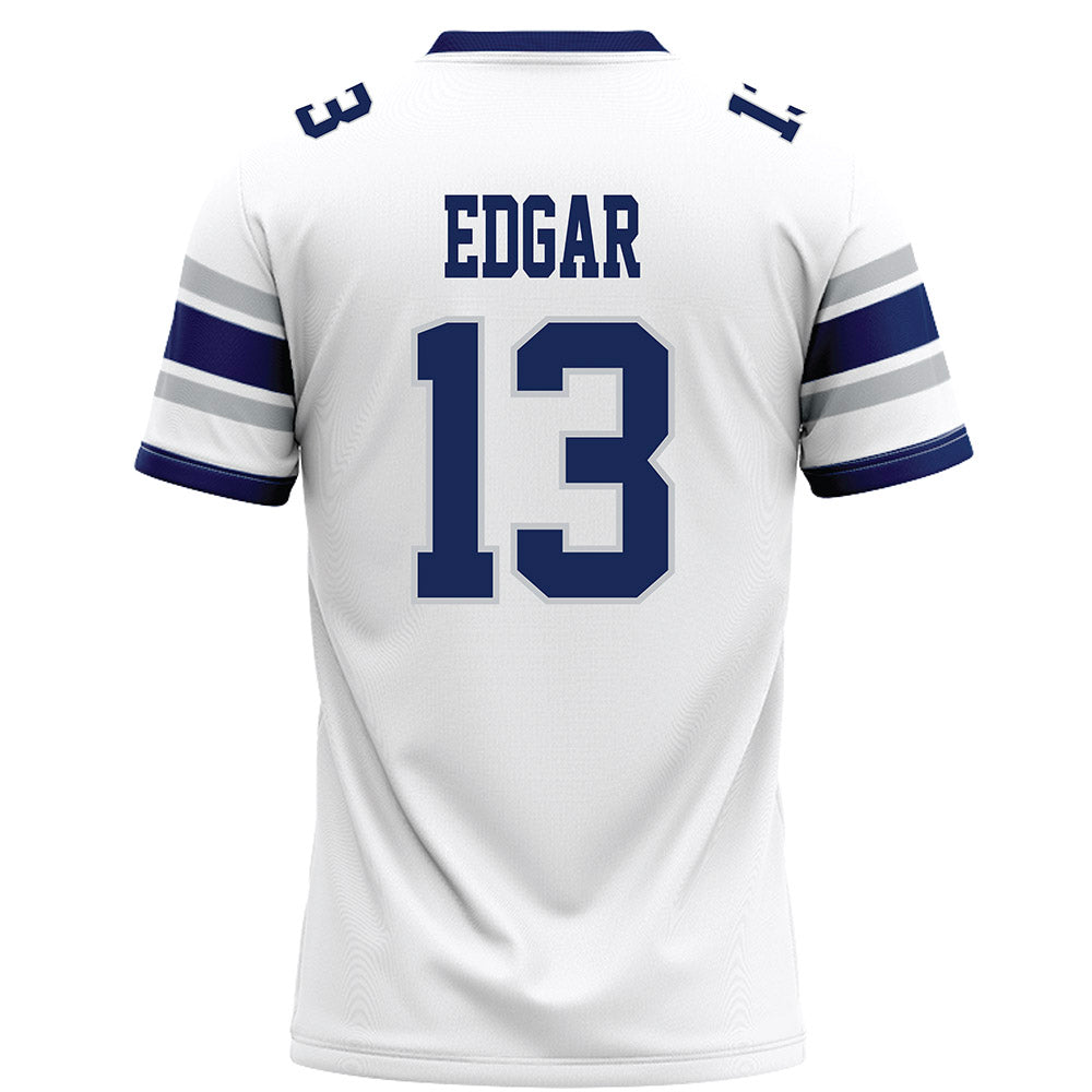 Rice - NCAA Football : Christian Edgar - White Football Jersey