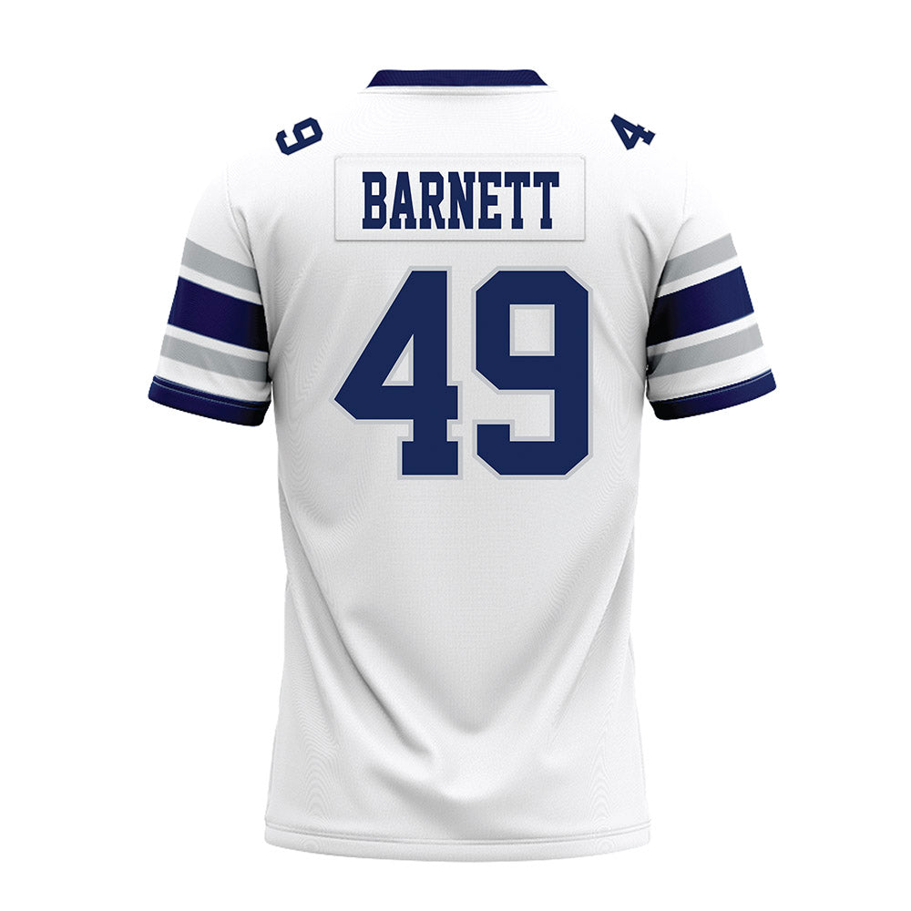 Rice - NCAA Football : Micah Barnett - White Premium Football Jersey-1
