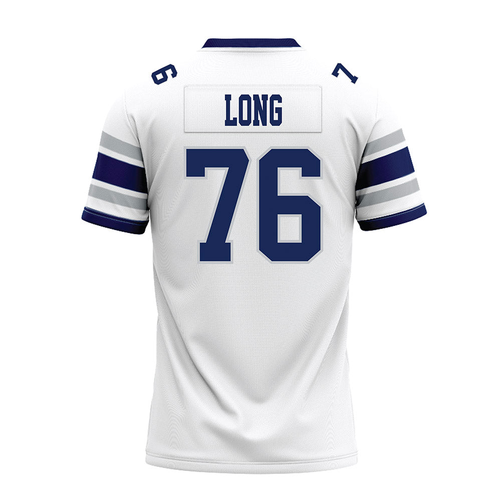 Rice - NCAA Football : John Long - White Premium Football Jersey