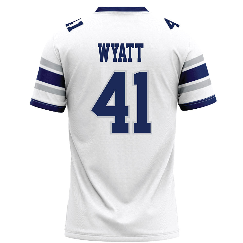 Rice - NCAA Football : Plae Wyatt - White Football Jersey-1