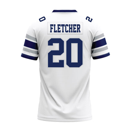 Rice - NCAA Football : Bailey Fletcher - White Premium Football Jersey