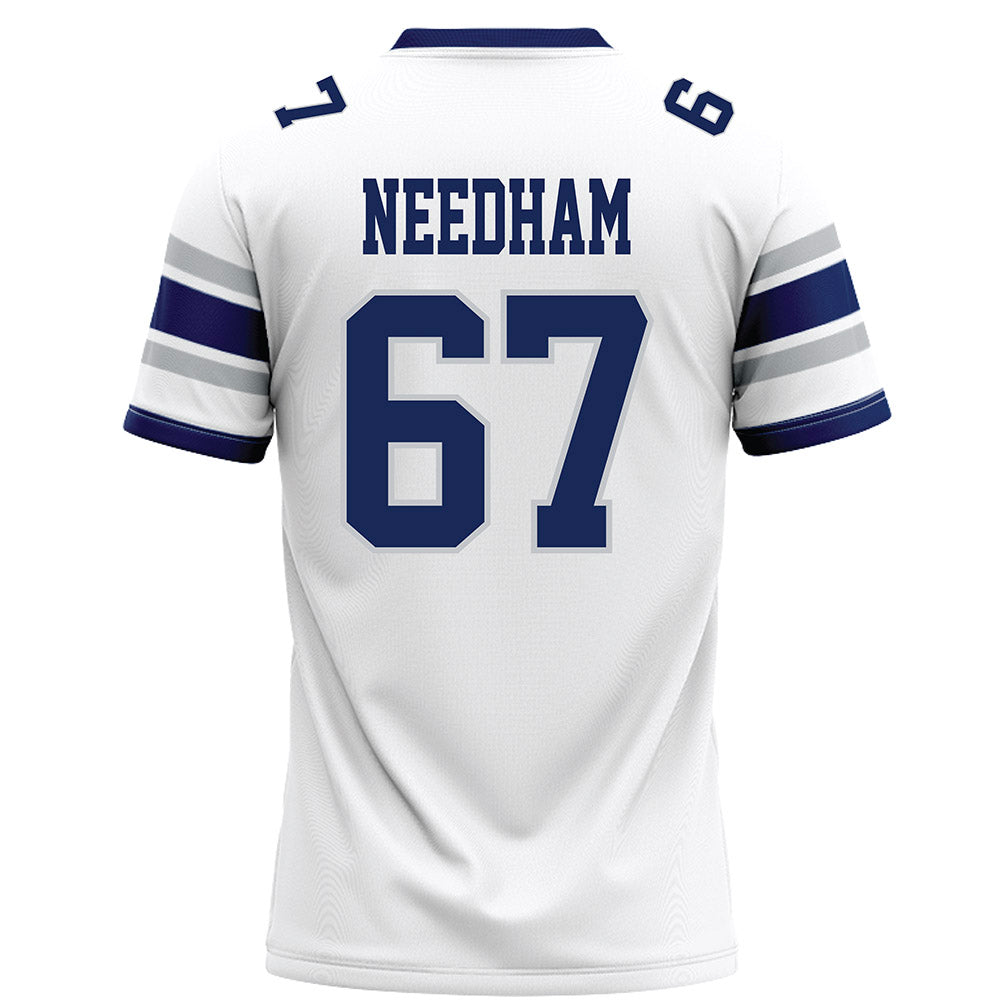 Rice - NCAA Football : Luke Needham - White Football Jersey-1