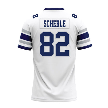 Rice - NCAA Football : Alexander Scherle - White Premium Football Jersey-1