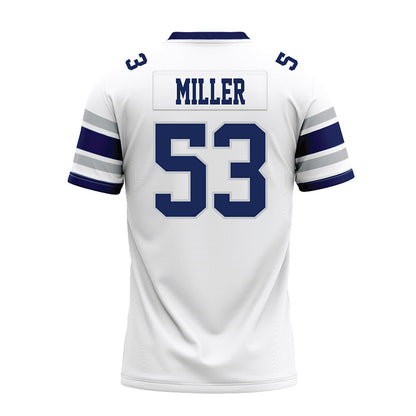 Rice - NCAA Football : Luke Miller - White Premium Football Jersey-1