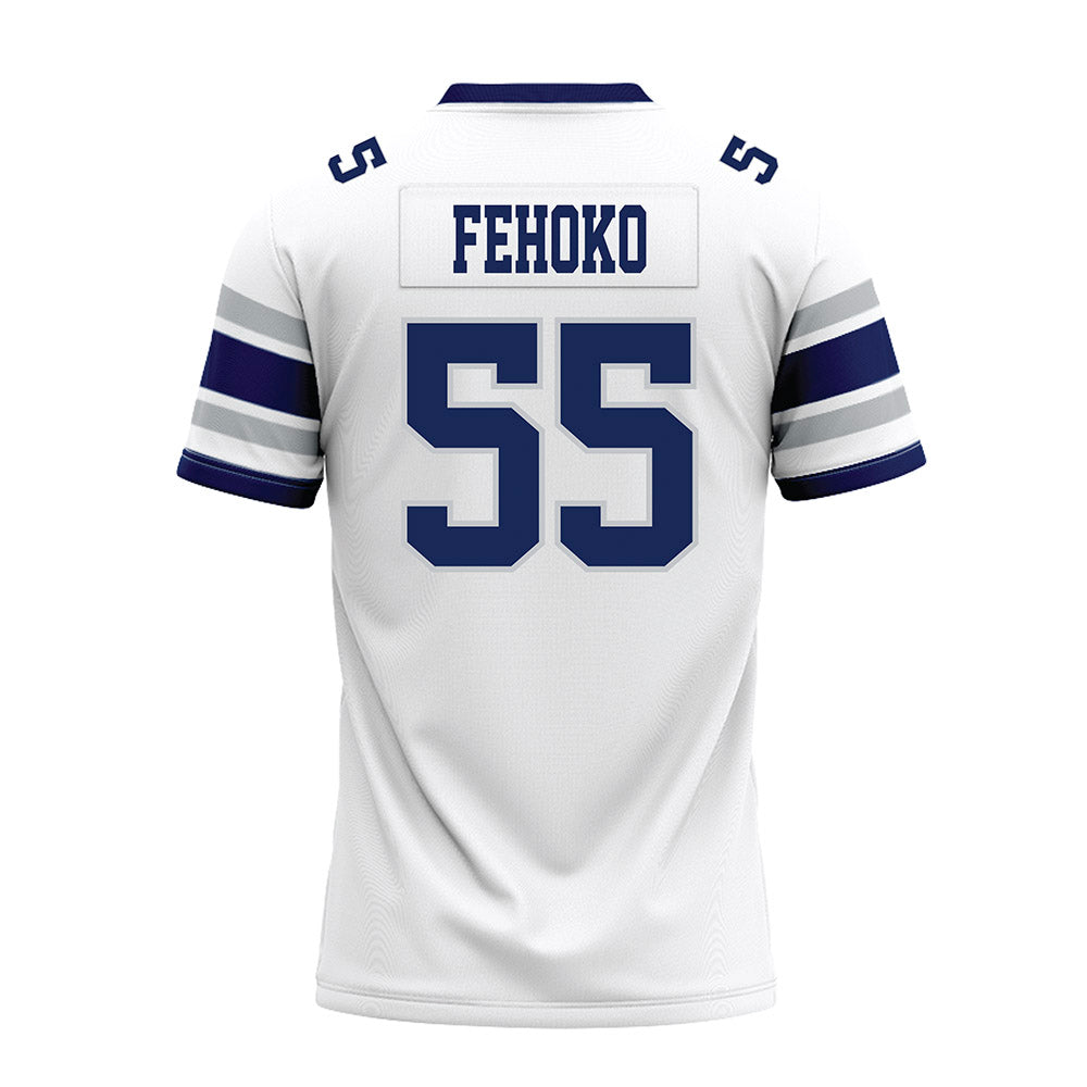 Rice - NCAA Football : Netane Fehoko - White Premium Football Jersey-1
