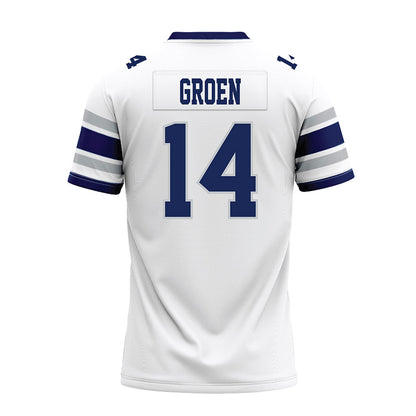 Rice - NCAA Football : Boden Groen - White Premium Football Jersey