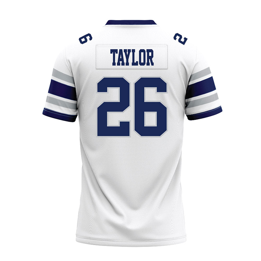 Rice - NCAA Football : Gabe Taylor - White Premium Football Jersey