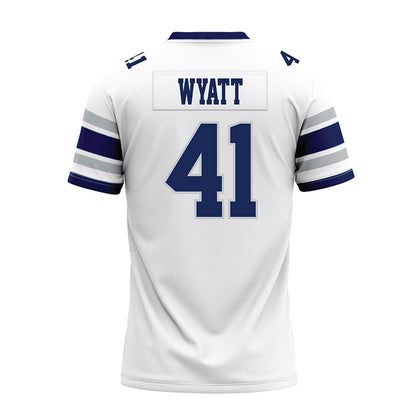 Rice - NCAA Football : Plae Wyatt - White Premium Football Jersey-1