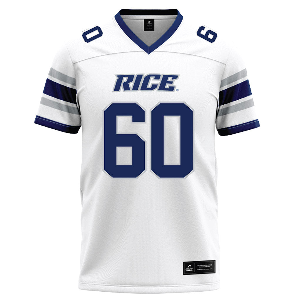 Rice - NCAA Football : Sean Sullivan - White Football Jersey-0