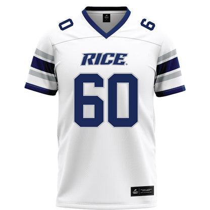 Rice - NCAA Football : Sean Sullivan - White Football Jersey-0