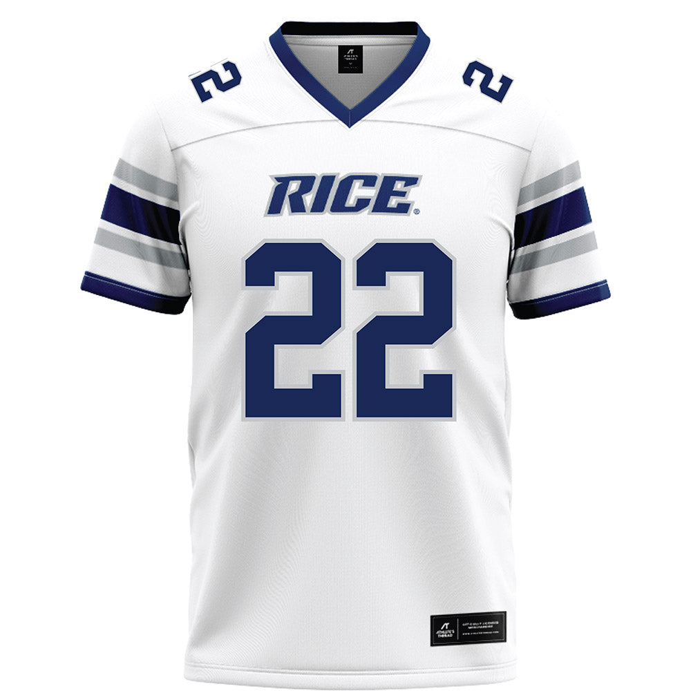 Rice - NCAA Football : Ryan Guillo - White Football Jersey