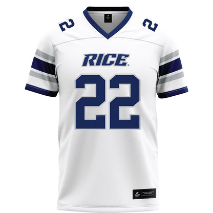 Rice - NCAA Football : Ryan Guillo - White Football Jersey