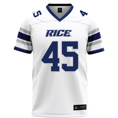 Rice - NCAA Football : Demone Green - White Football Jersey