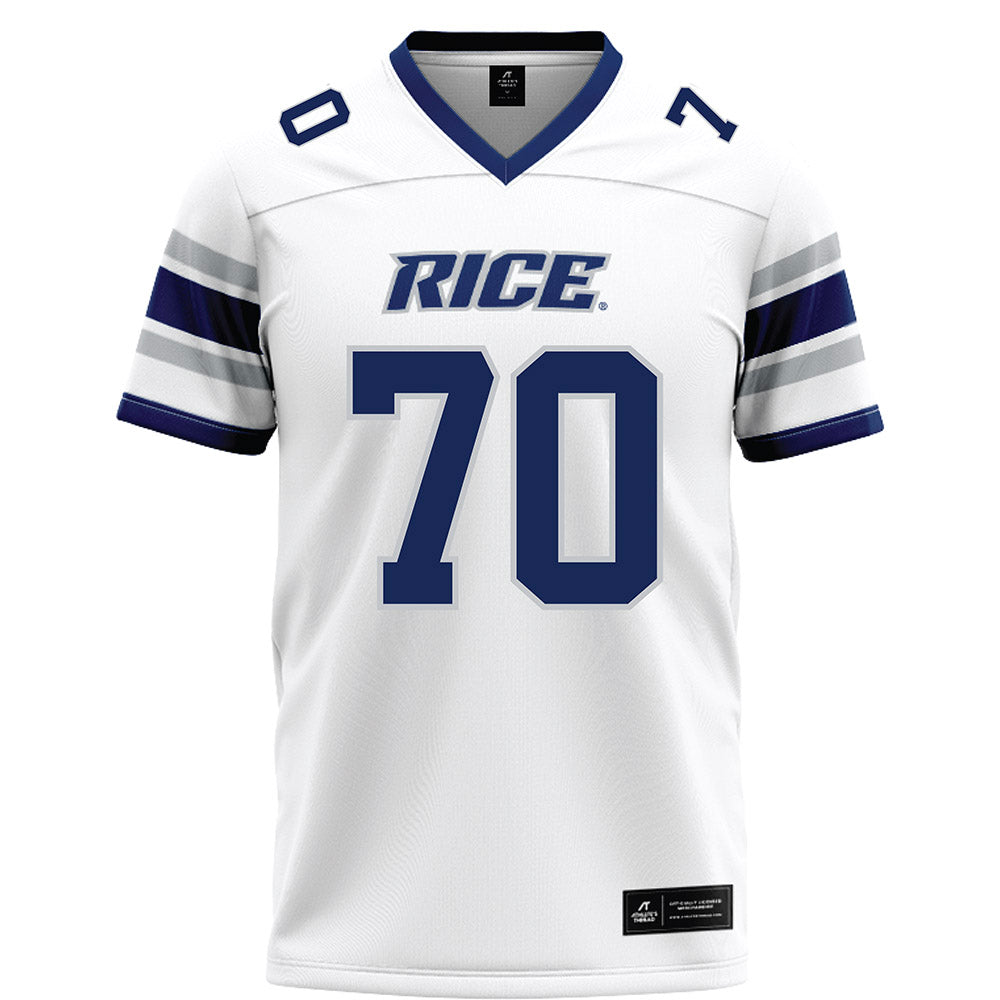 Rice - NCAA Football : Isaiah Gonzalez - White Football Jersey