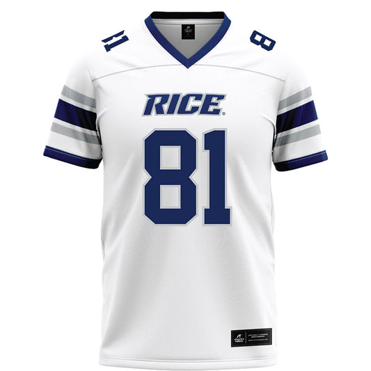 Rice - NCAA Football : Braylen Walker - White Football Jersey-0