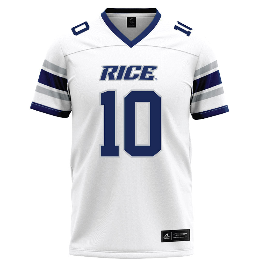 Rice - NCAA Football : Quinton Jackson - White Football Jersey