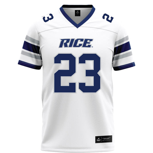 Rice - NCAA Football : Payton Matthews - White Football Jersey-0