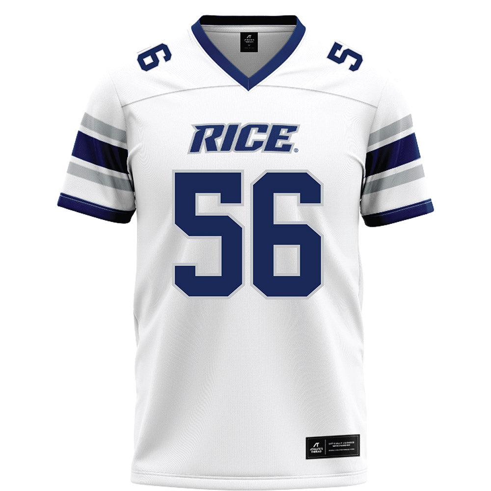 Rice - NCAA Football : Nate Bledsoe - White Football Jersey