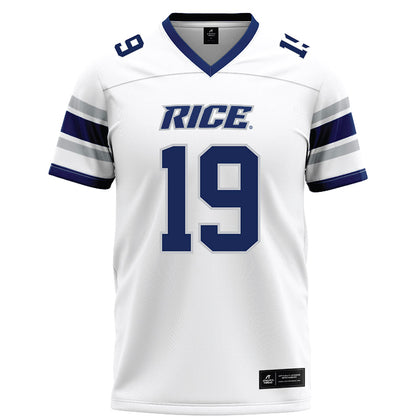 Rice - NCAA Football : Ichmael Joseph - White Football Jersey