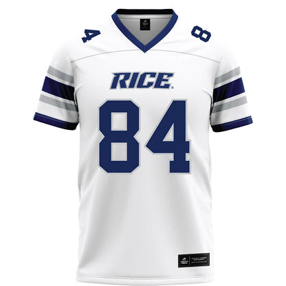 Rice - NCAA Football : Ethan Powell - White Football Jersey