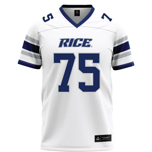 Rice - NCAA Football : Blake Boenisch - White Football Jersey-0