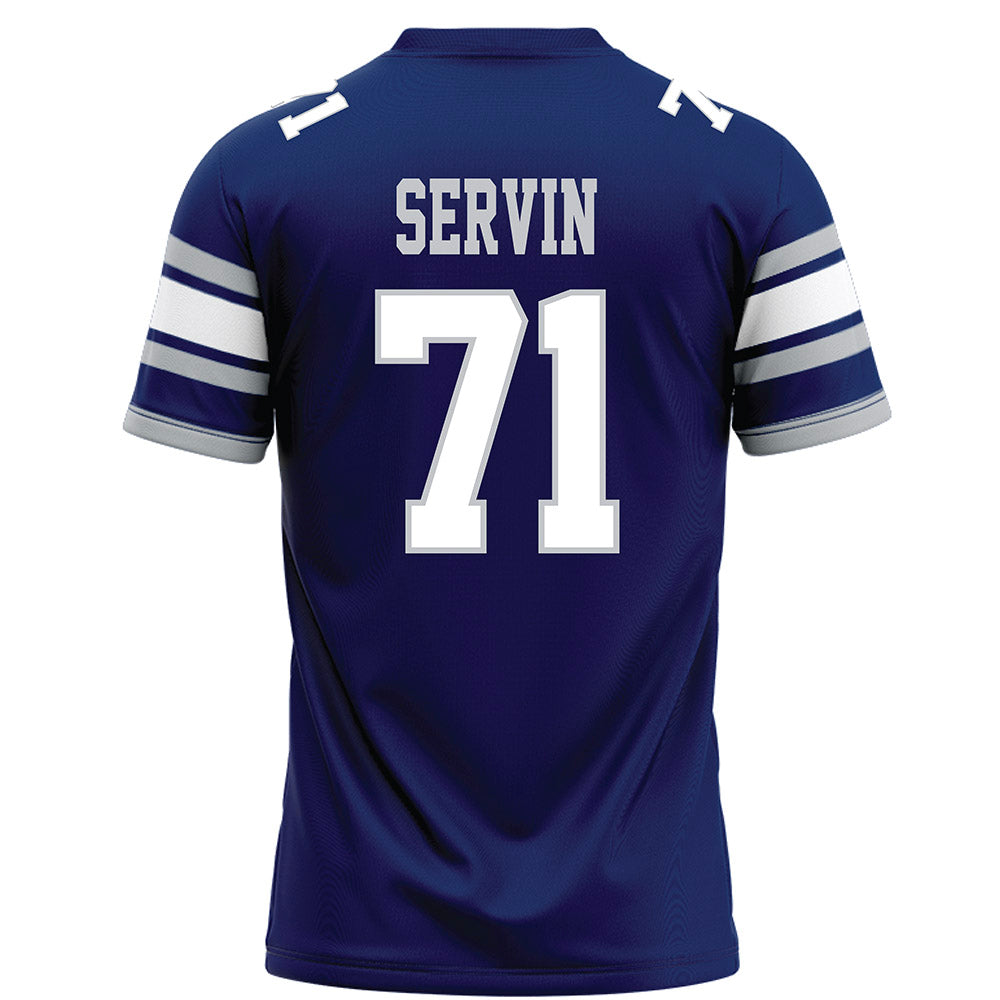 Rice - NCAA Football : Clay Servin - Blue Football Jersey