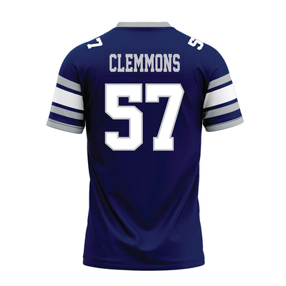 Rice - NCAA Football : Aquantis Clemmons - Blue Premium Football Jersey-1